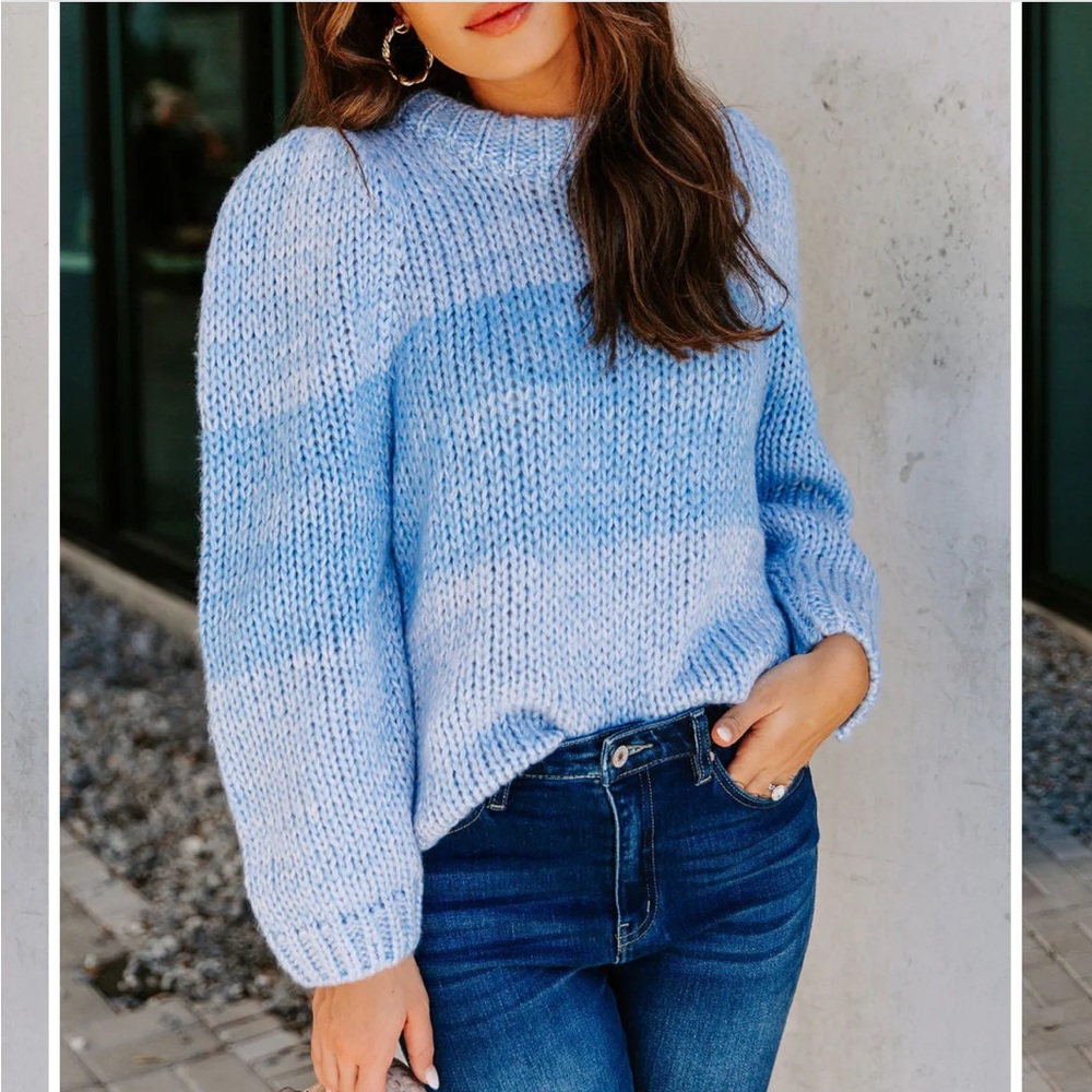 Vici dolls puff sleeve sweater